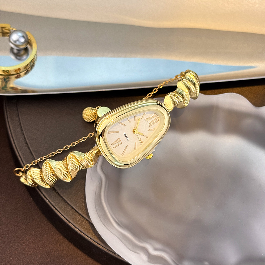 Luxury Watch Collection - Elegante relógio de quartzo feminino em