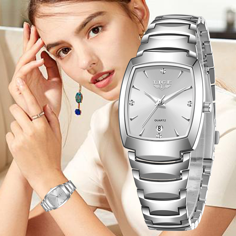 Luxury Watch & Jewellery - Relógio Feminino LIGE 2026 Novo, Luxuoso,