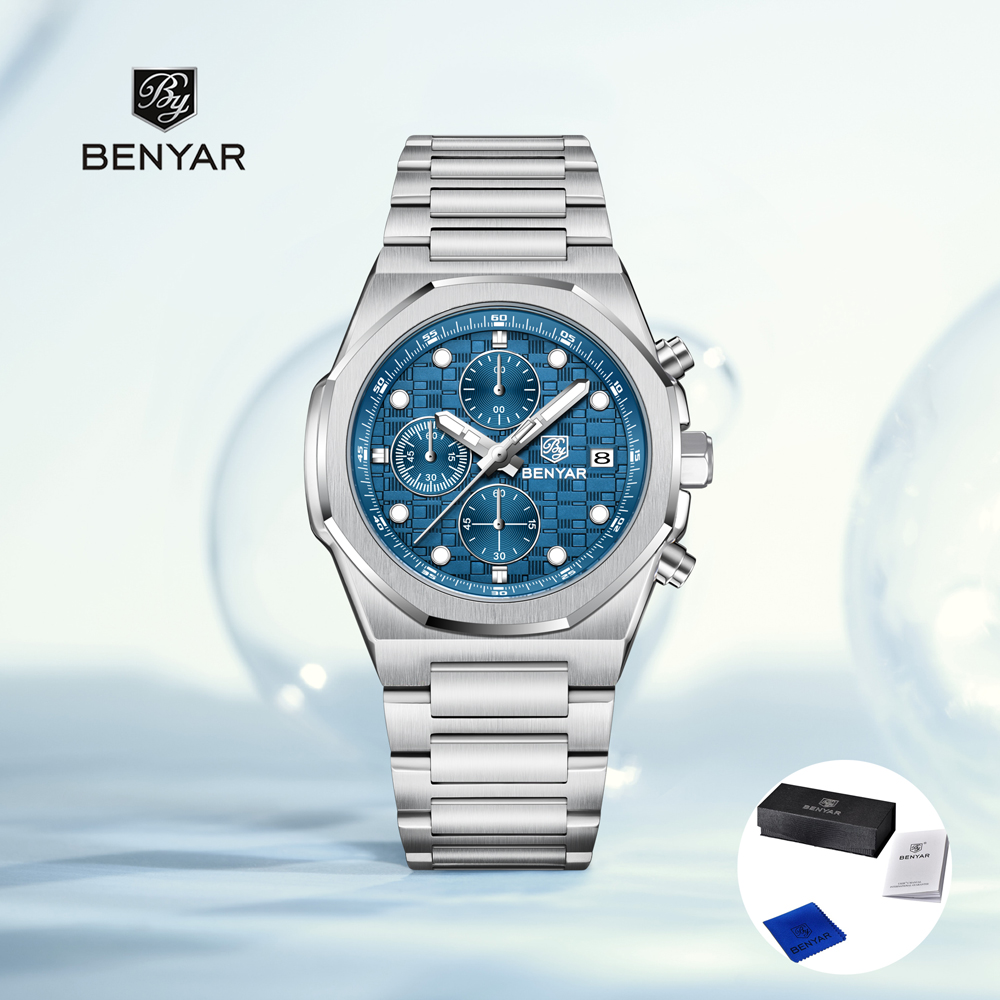 Luxury Watch Collection - 2025 novos relógios masculinos benyar topo