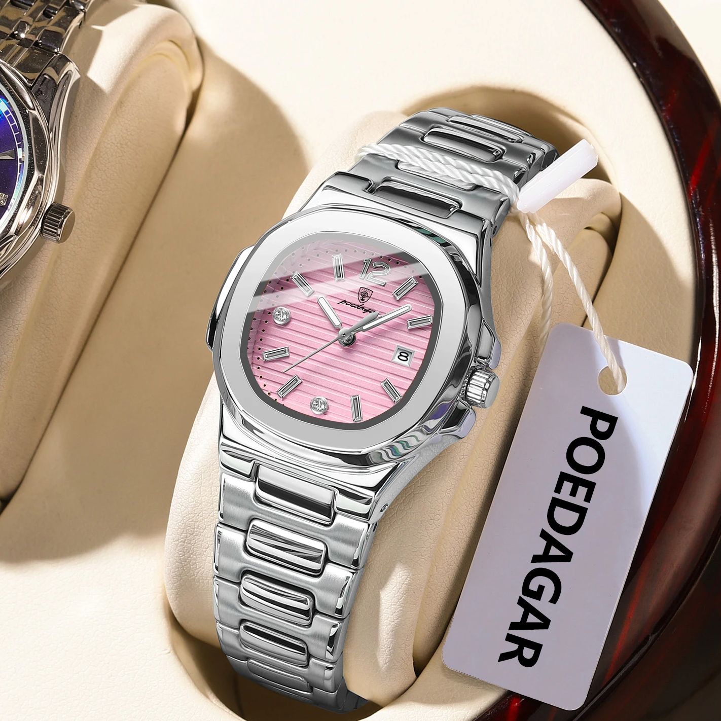 Luxury Watch Deals - Poedagar quadrado moda mulher relógio de