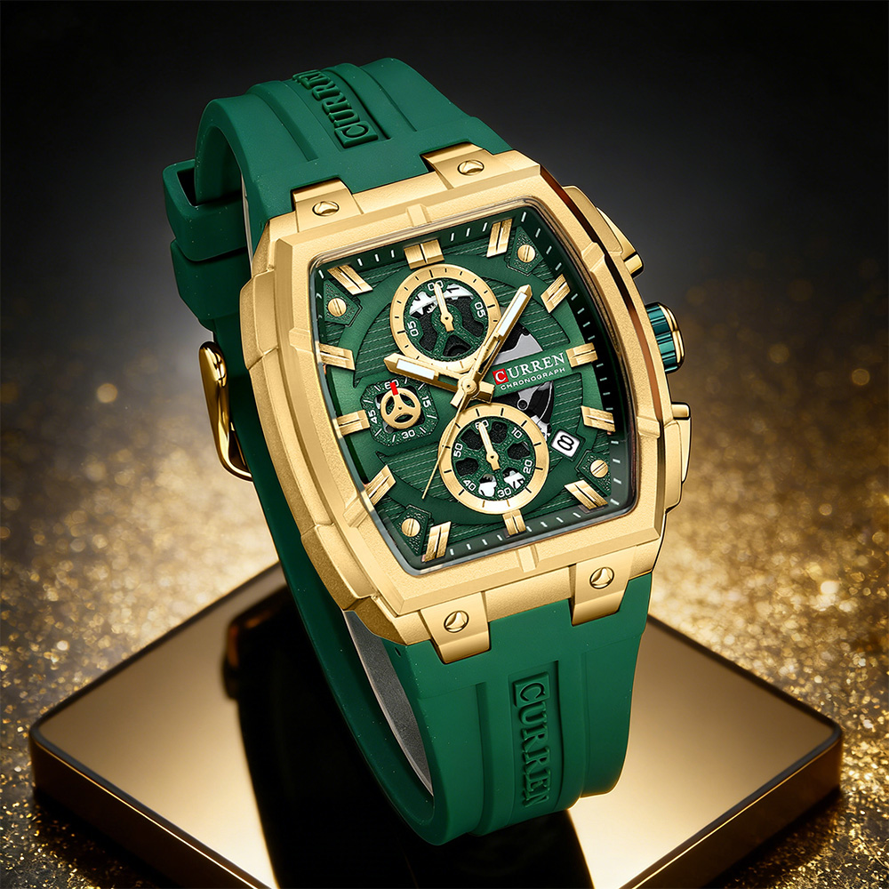 Luxury Watch Collection - Relógio de Luxo Vintage CURREN para
