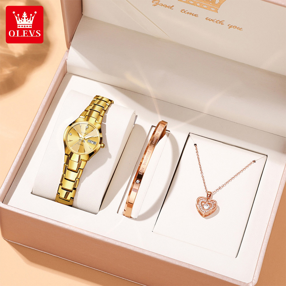 Luxury Watch & Jewellery - Olevs senhoras relógio 8697 luxo elegante