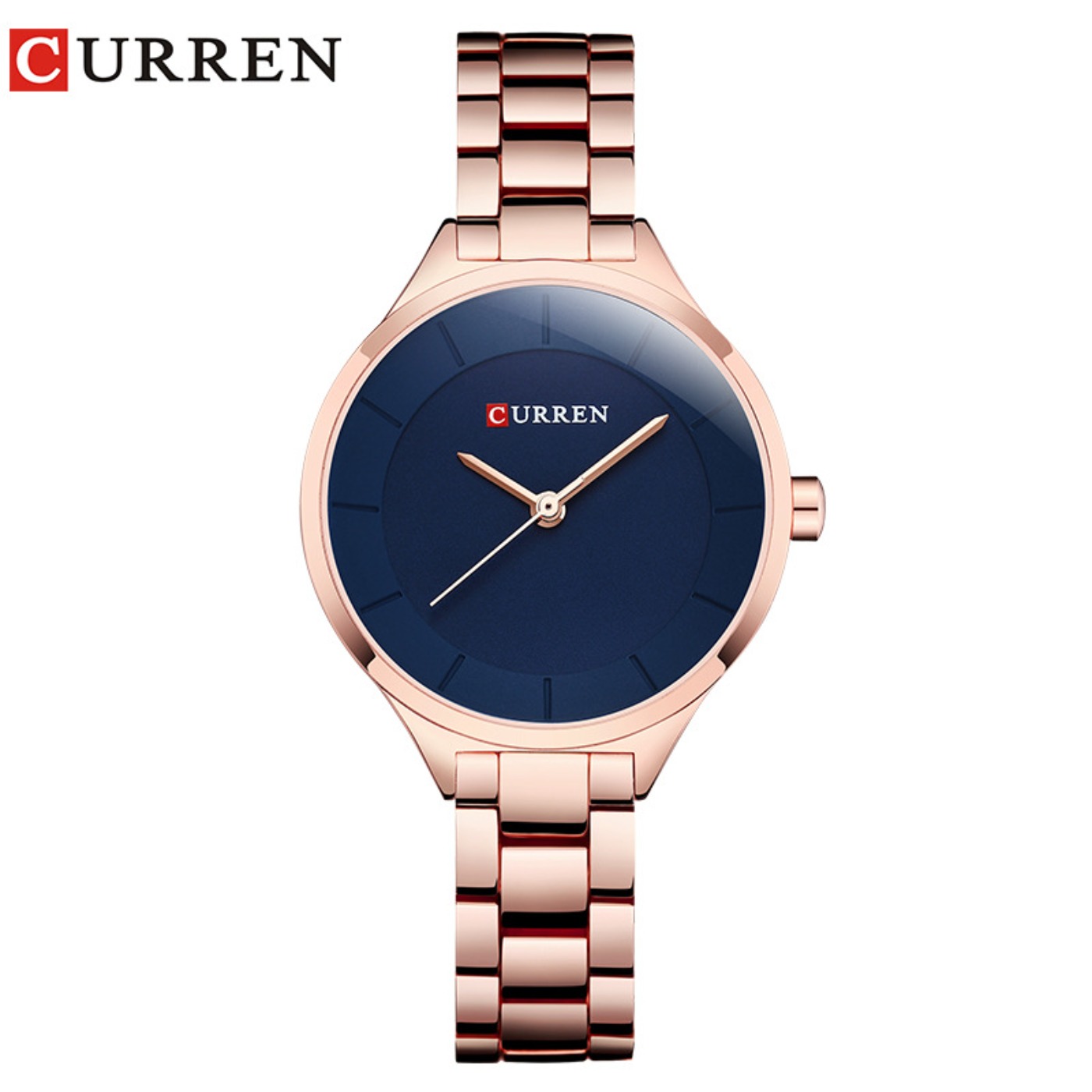 Luxury Watch & Jewellery - Relógio de Pulso Feminino CURREN Novo