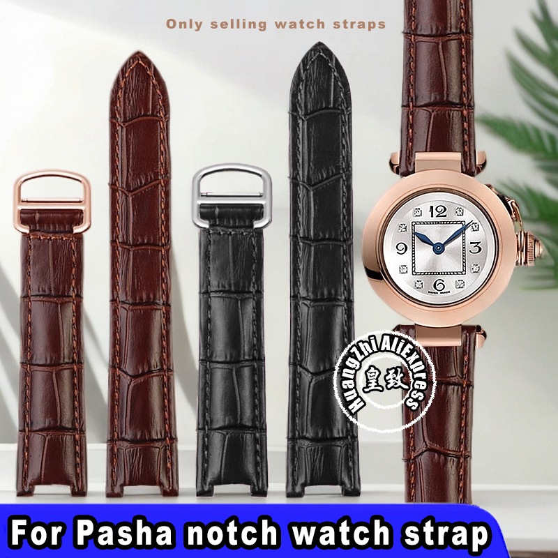 Luxury Watch Engraving - Pulseira de relógio de couro de