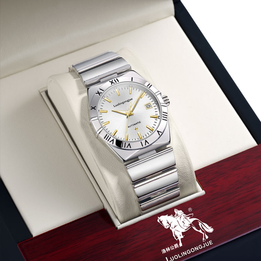 Luxury Watch Tier - Relógio mecânico masculino de luxo de