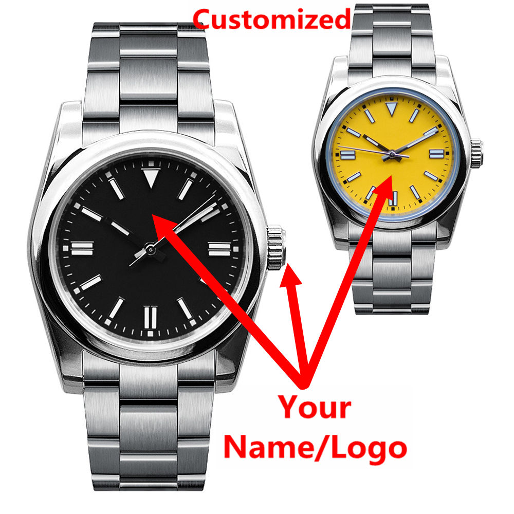 Luxury Watch Collection - Relógio Masculino Personalizado com Logotipo, Luxuoso,