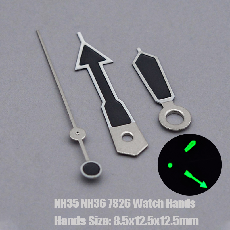 Luxury Watch Cleaning Kit - Relógio nh35 personalizado mãos skx ponteiro