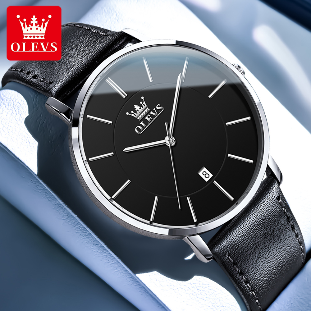 Olevs ultra fino 6.5mm topo or - Luxury Watch Sale avaliação e preço
