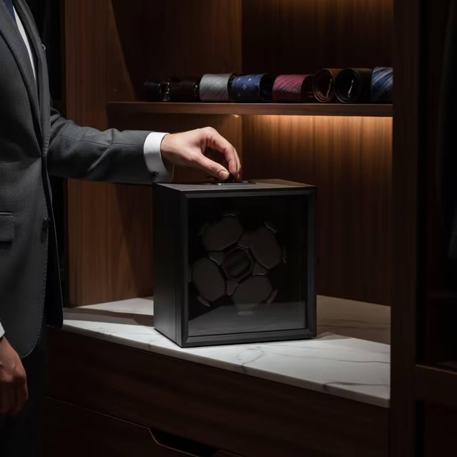 Caixa Organizadora de Relógios - Quiet Luxury Watch Men avaliação e preço