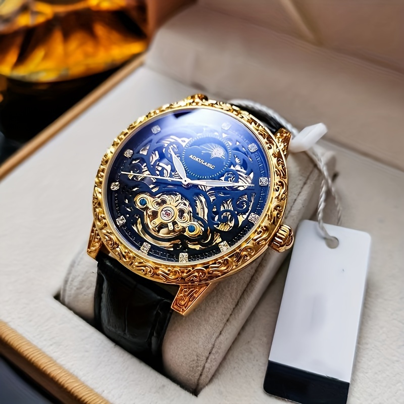 Relógio Mecânico Masculino de  - Luxury Watch Engraving avaliação e preço