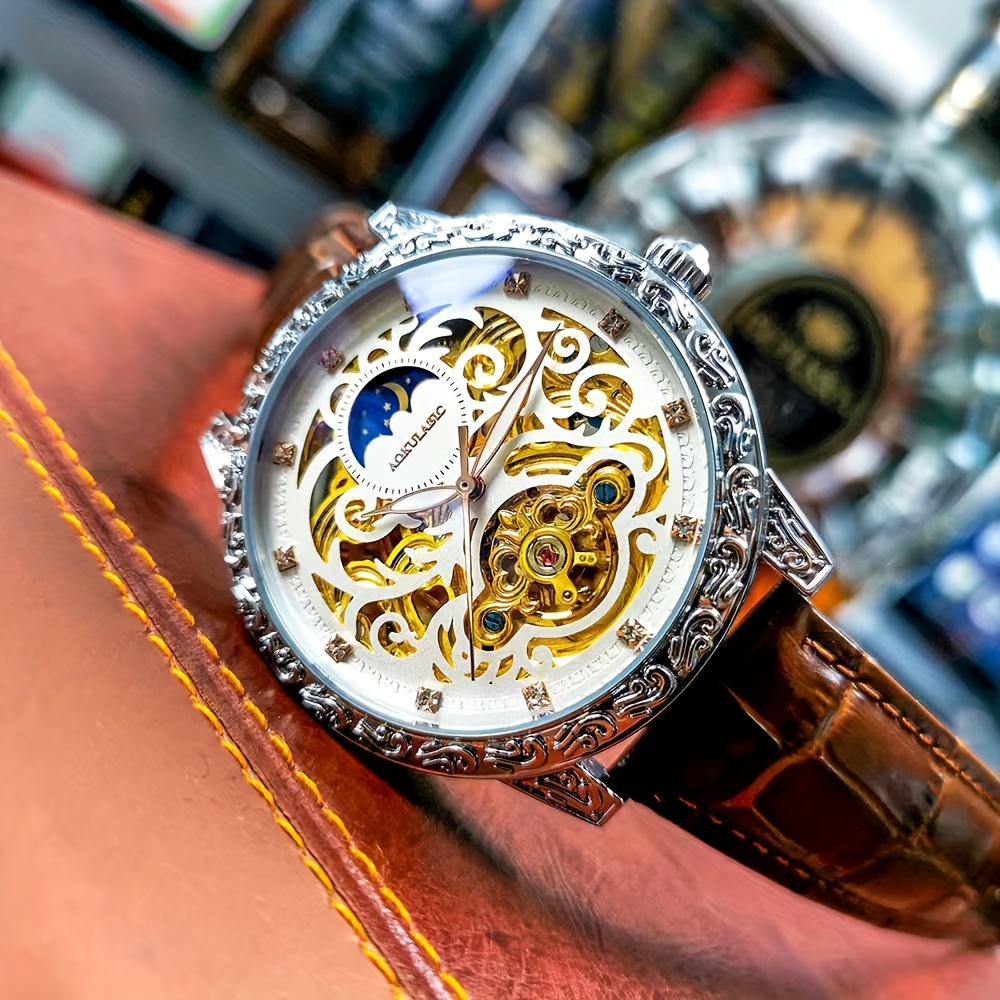 Relógio Mecânico Masculino de  - Luxury Watch Engraving avaliação e preço