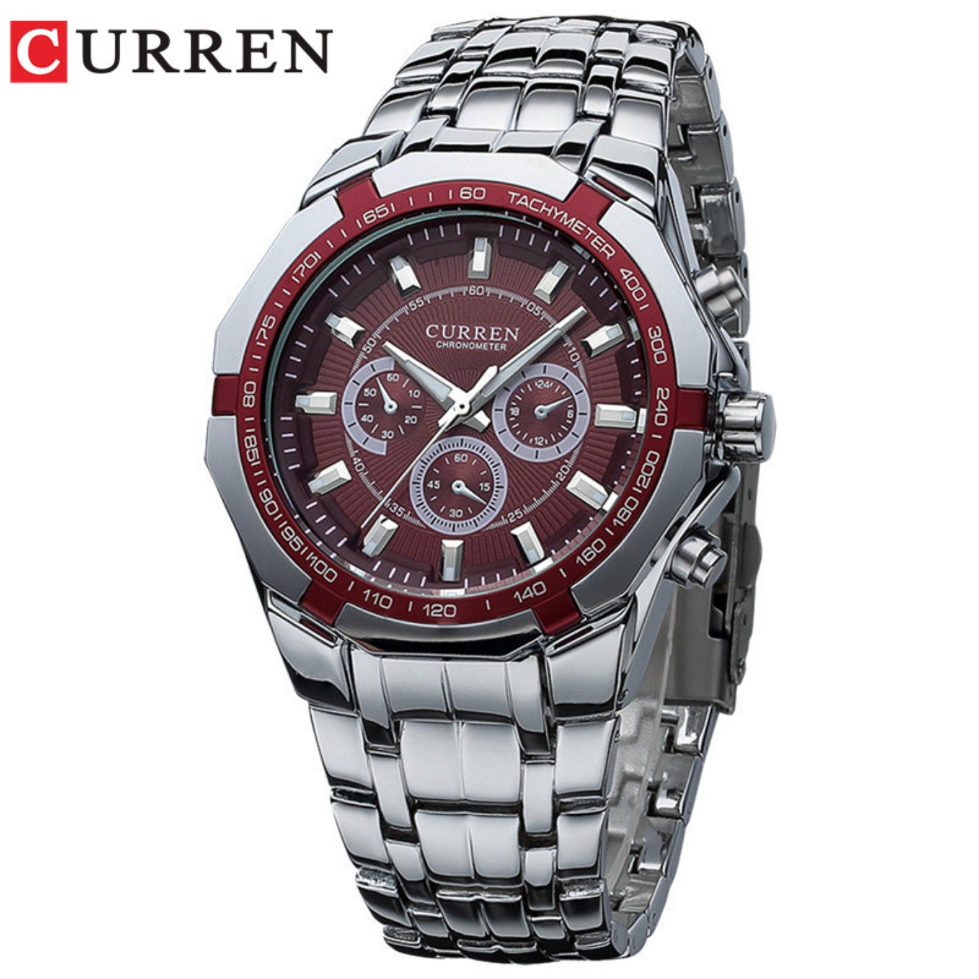 Relógio Masculino de Luxo CURR - Luxury Watch Collection avaliação e preço