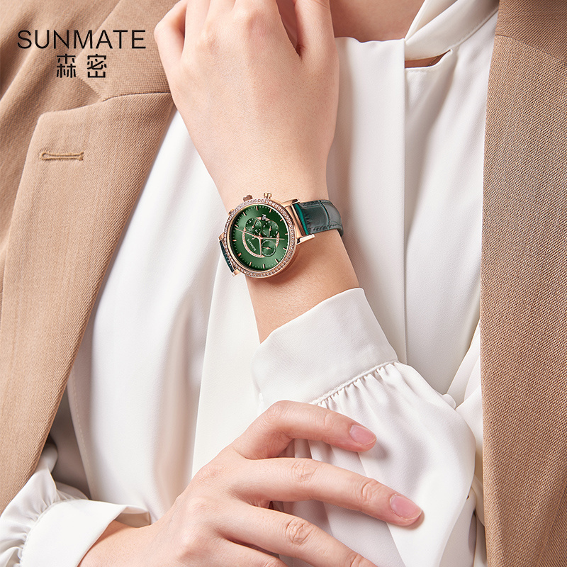 SUNMATE Relógio feminino luxuo - Luxury Watch Tier avaliação e preço