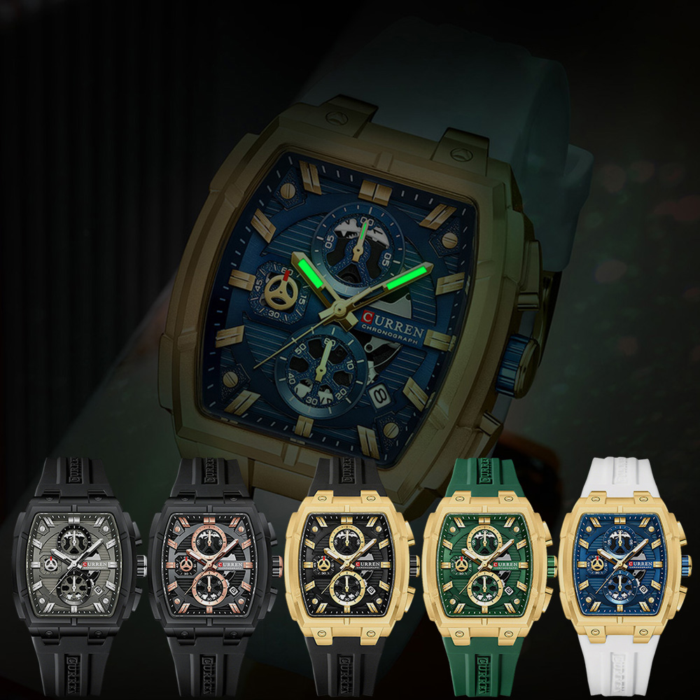 Relógio de Luxo Vintage CURREN - Luxury Watch Collection avaliação e preço