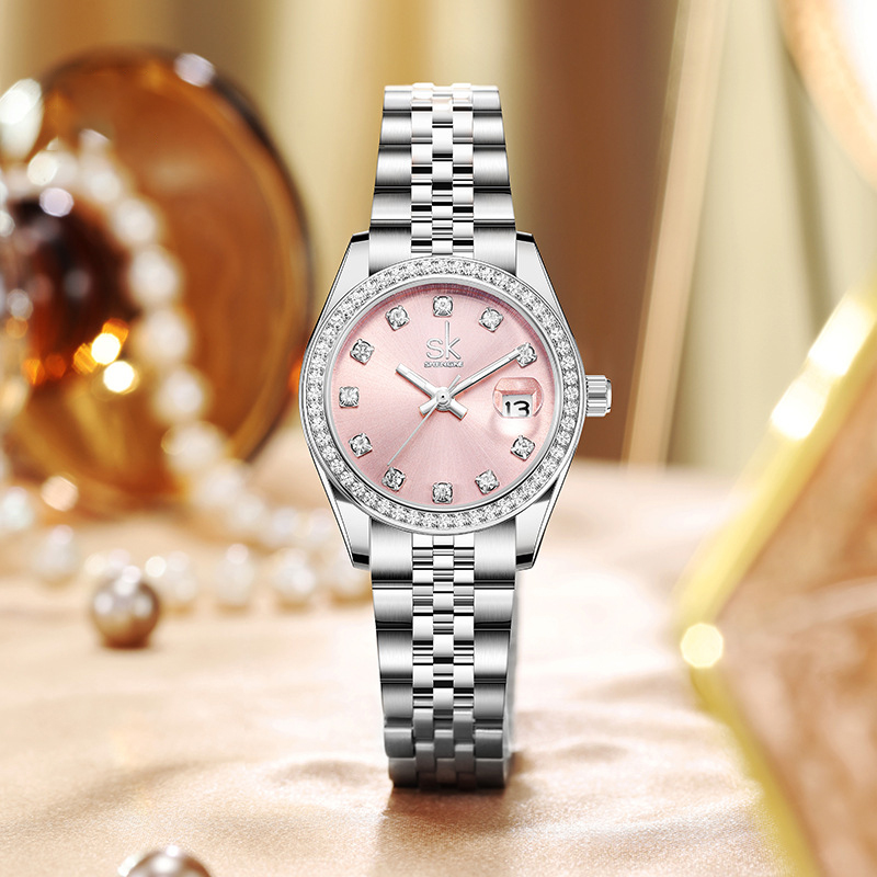 Relógio feminino elegante UTHA - Luxury Watch Diamond avaliação e preço