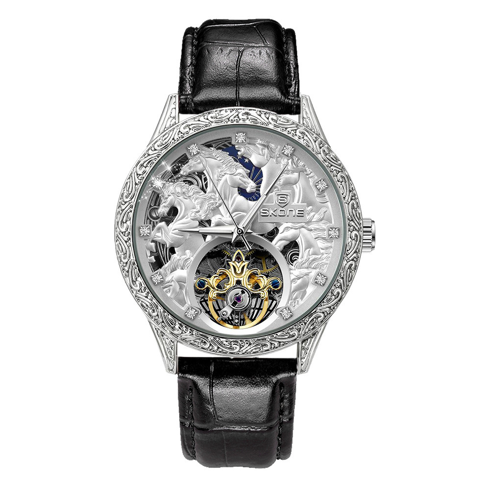 Relógio Mecânico Masculino Ano - Luxury Watch Engraving avaliação e preço