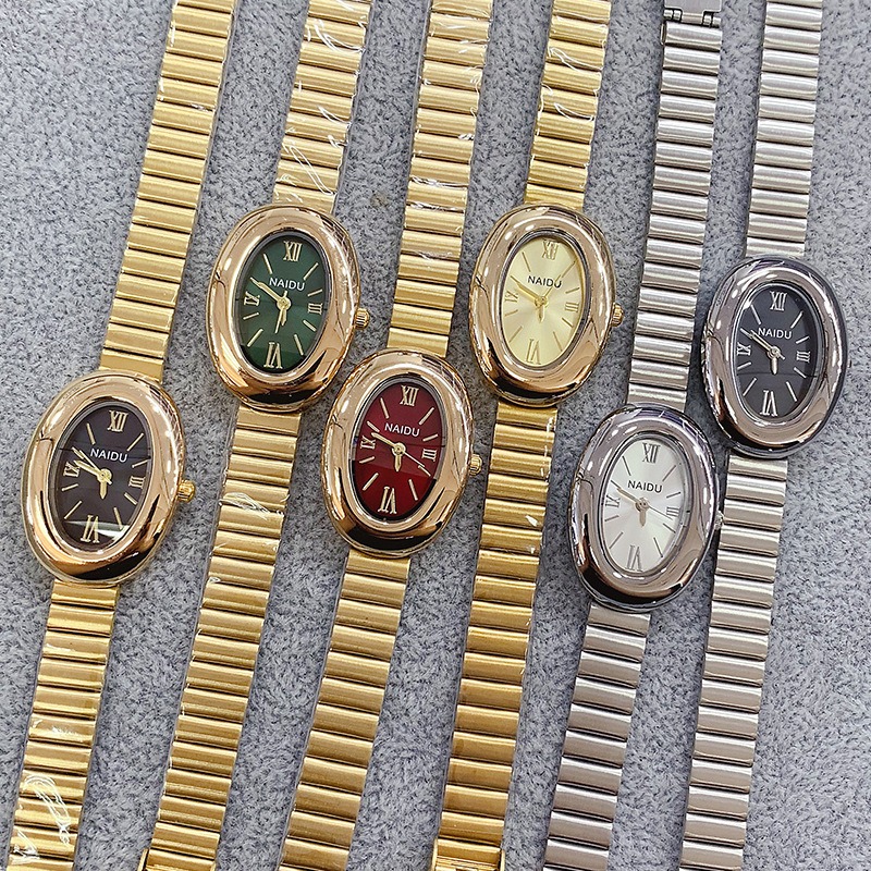 Marca de luxo ouro oval femini - Luxury Watch Deals avaliação e preço