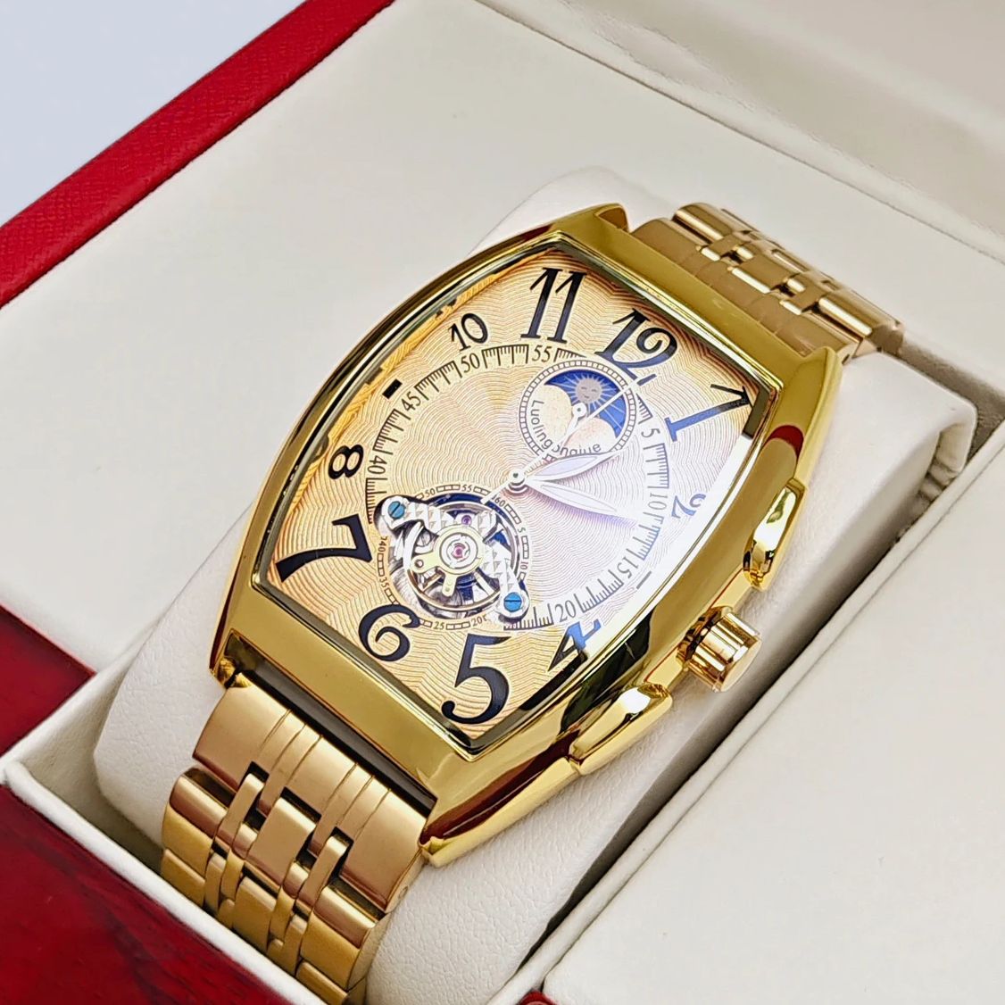 Relógio mecânico masculino de  - Luxury Watch Tier avaliação e preço
