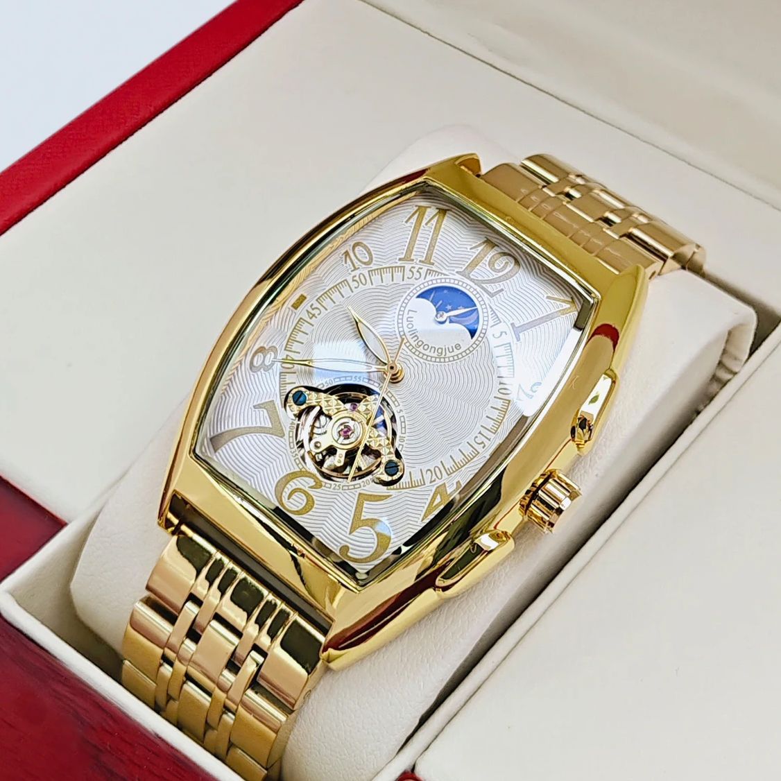 Relógio mecânico masculino de  - Luxury Watch Tier avaliação e preço