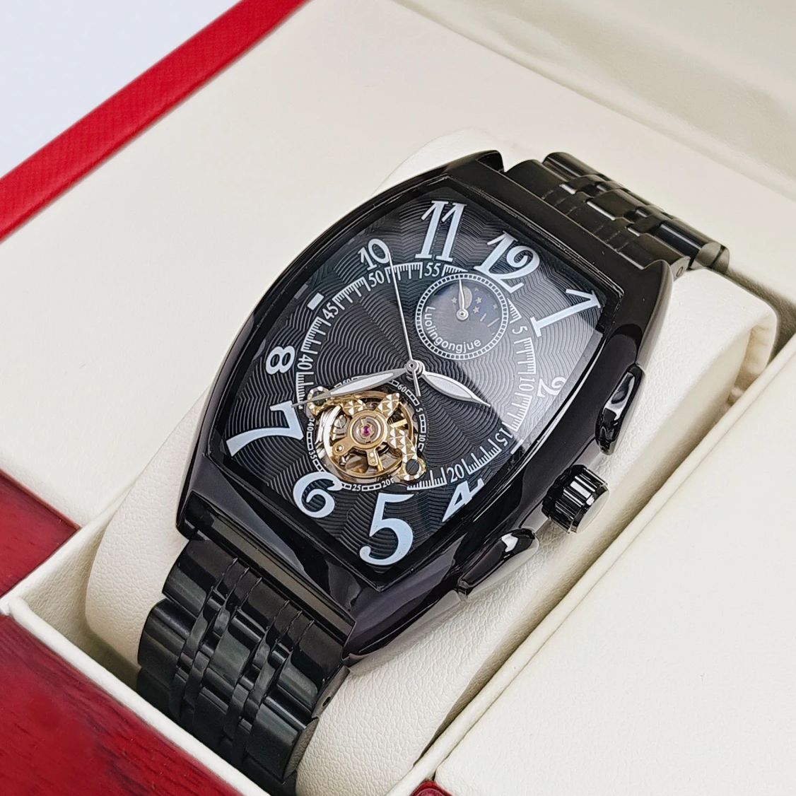 Relógio mecânico masculino de  - Luxury Watch Tier avaliação e preço