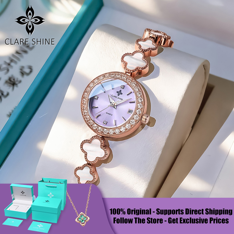 Relógio feminino CLARE SHINE 7 - Luxury Watch Diamond avaliação e preço