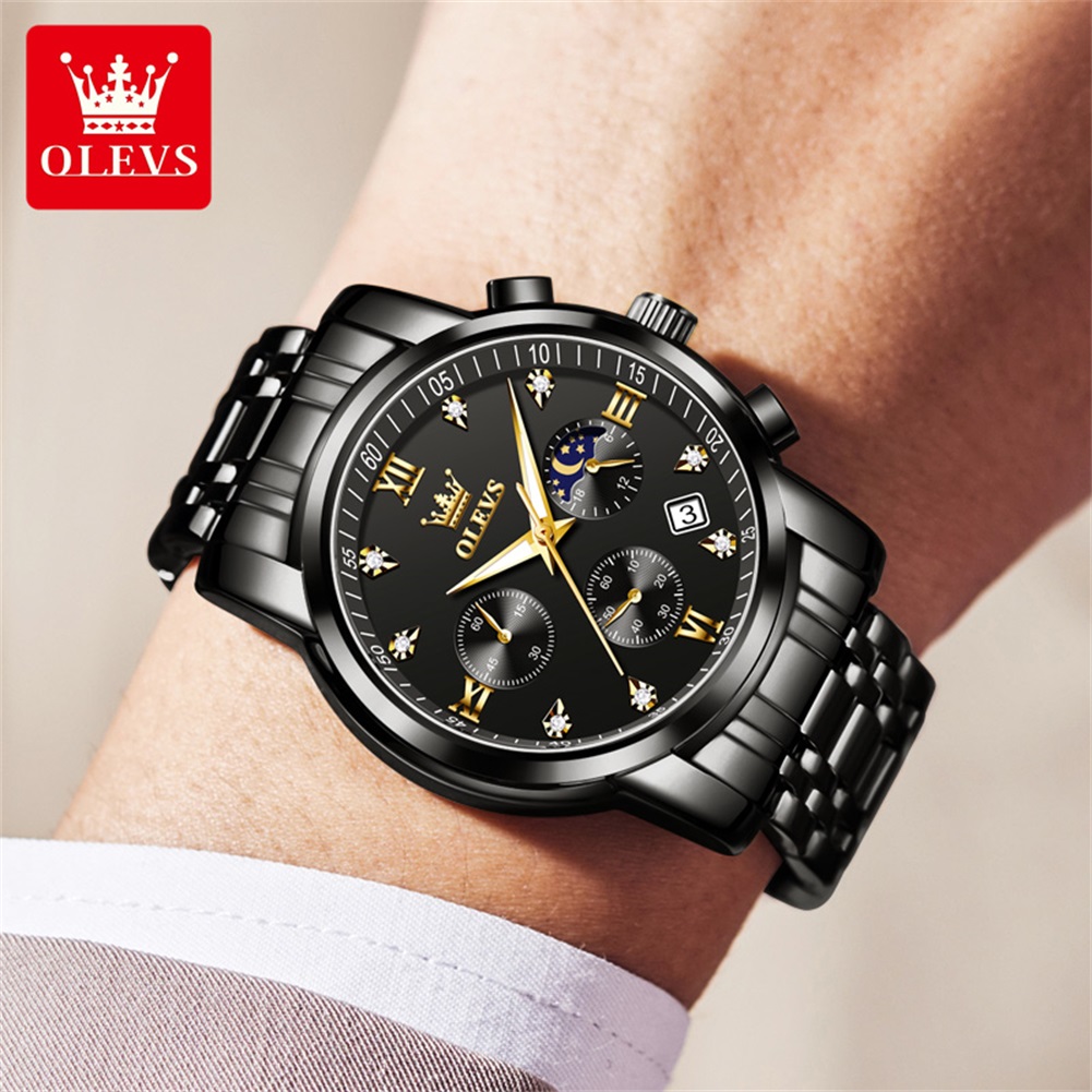 Olevs relógios masculinos popu - Luxury Watch Collection avaliação e preço