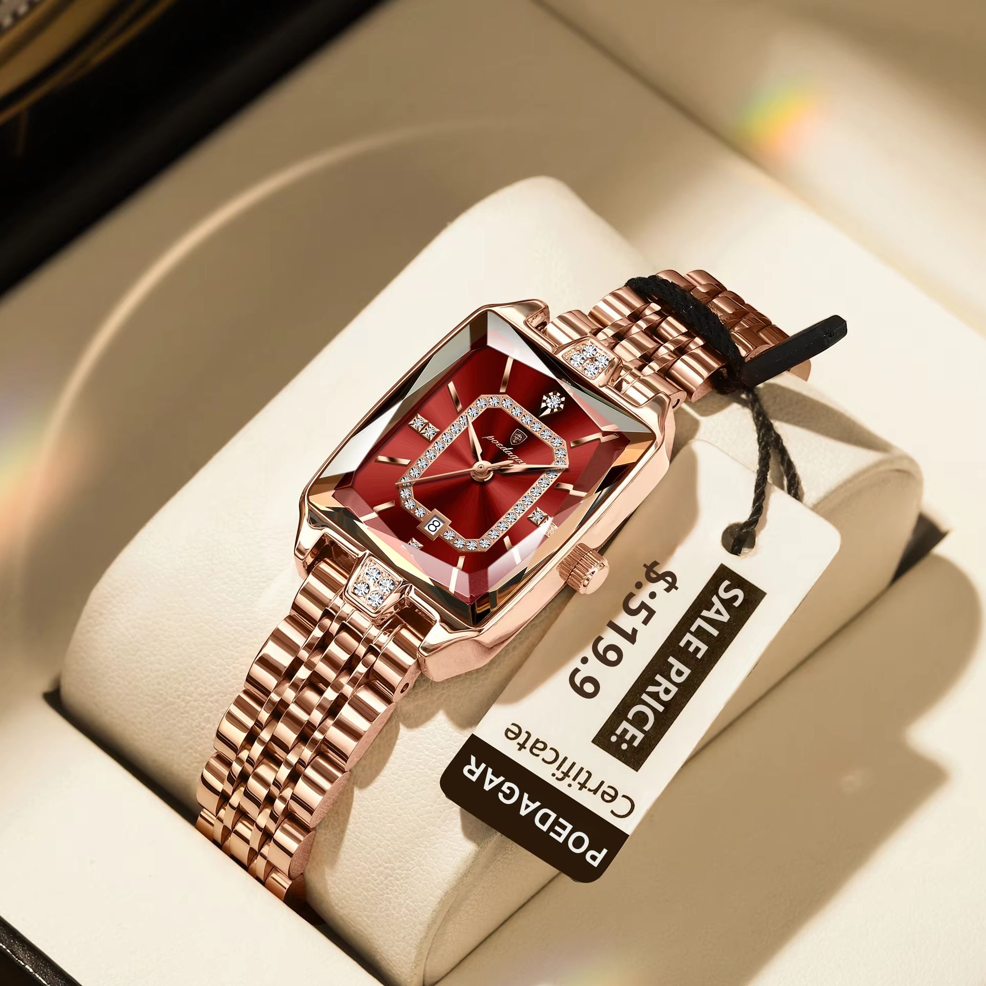 Poedagar moda elegante feminin - Luxury Watch Deals avaliação e preço