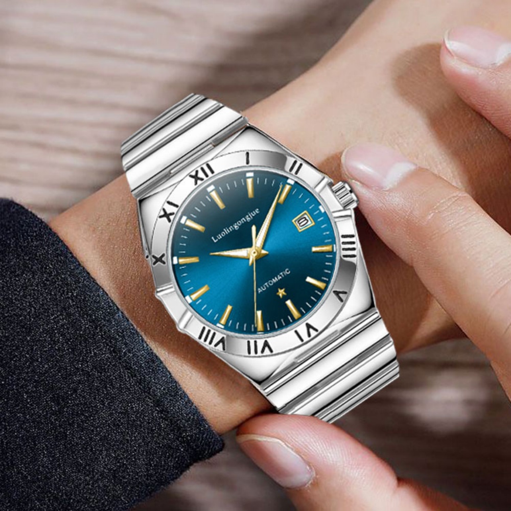 Relógio mecânico masculino de  - Luxury Watch Tier avaliação e preço