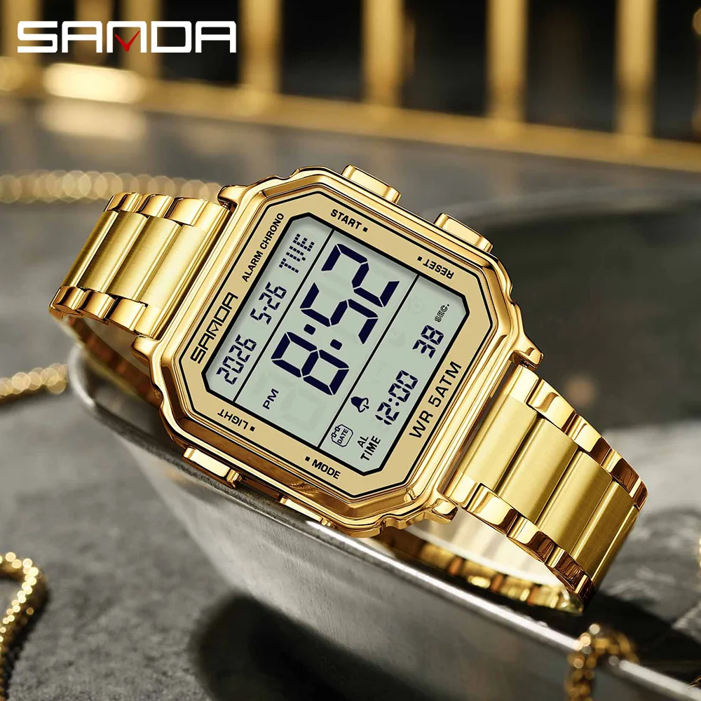 Relógio Eletrônico Masculino S - Luxury Watch Tier avaliação e preço