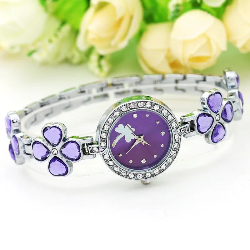 Relógio feminino de quartzo qu - Luxury Watch Diamond avaliação e preço