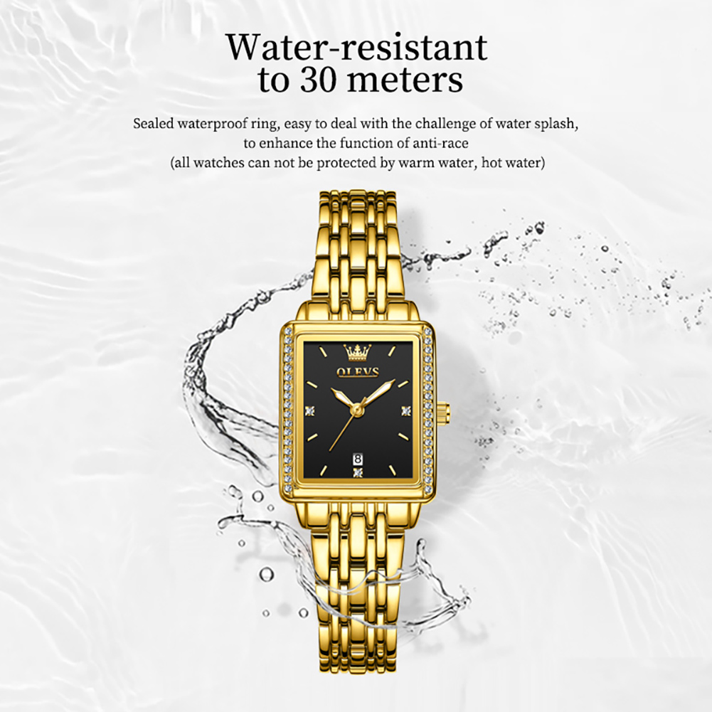 Relógio OLEVS 9995 para Mulher - Luxury Watch Deals avaliação e preço
