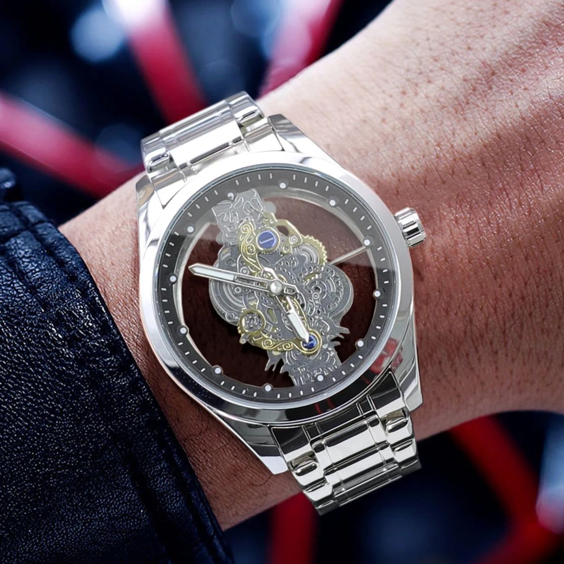 Relógio masculino automático d - Luxury Watch Tier avaliação e preço