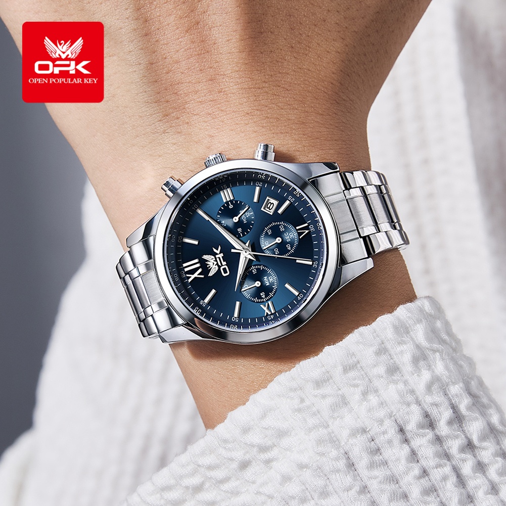 OPK 6052 Relógio Masculino Dat - Luxury Watch Quality avaliação e preço