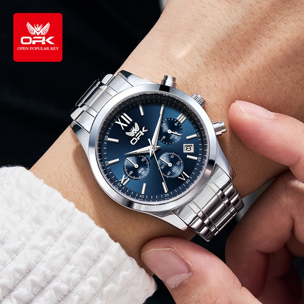 OPK 6052 Relógio Masculino Dat - Luxury Watch Quality avaliação e preço
