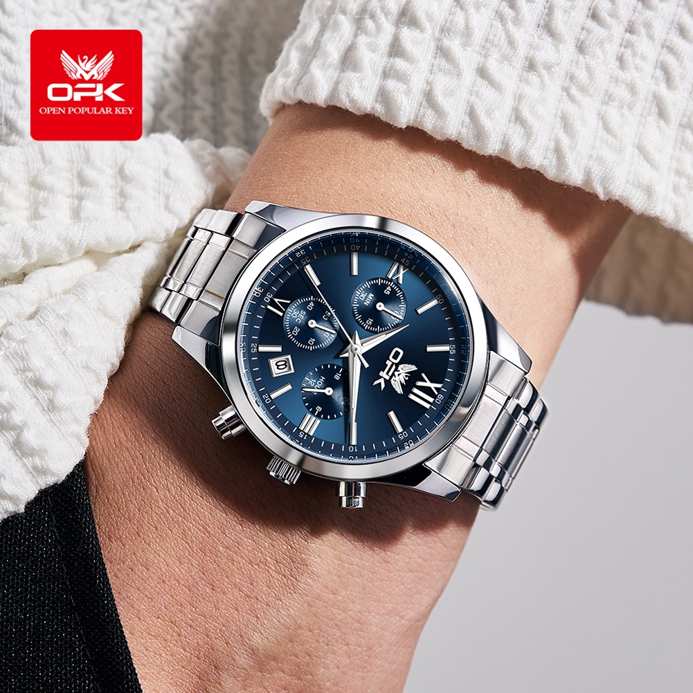 OPK 6052 Relógio Masculino Dat - Luxury Watch Quality avaliação e preço