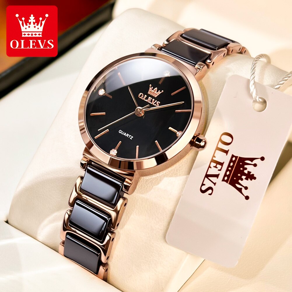 OLEVS-Relógio De Pulso De Quar - Luxury Watch Deals avaliação e preço
